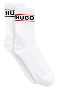 HUGO Damskie skarpety (2 sztuki), White100, 35-38 EU - Skarpetki damskie - miniaturka - grafika 1