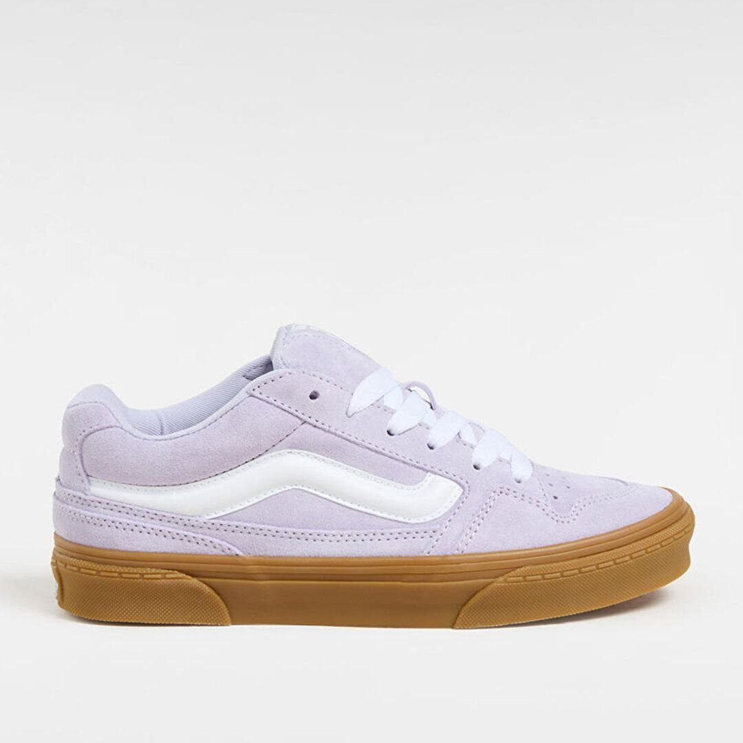 sneakers donna vans caldrone - vn000cv5uui1 suede gum evening haze