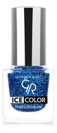Lakiery do paznokci - Golden Rose, Gr Ice Color Lakier Do Paznokci, Brokatowy, 225, 6 ml - miniaturka - grafika 1