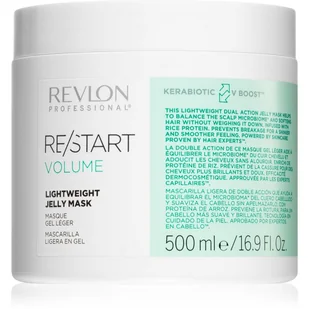 Revlon Revlon Restart Volume Jelly Mask - Lekka maska w galaretce 500ml - Maski do włosów - miniaturka - grafika 1