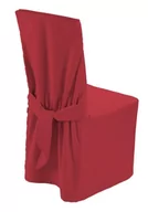 Pokrowce na meble - Dekoria Sukienka na krzesło czerwony 45 × 94 cm Quadro 580-136-19 - miniaturka - grafika 1