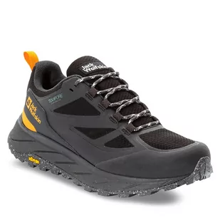 Trekkingi Jack Wolfskin Terraventure Texapore Low M 4051621 Black - Buty trekkingowe męskie - miniaturka - grafika 1