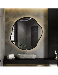 Lustro o organicznym kształcie w ramie z podświetleniem - CYRKON W RAMIE LED, CYRKON: 50X52 - Lustra Lustro o organicznym kształcie w ramie z podświetleniem - CYRKON W RAMIE LED, CYRKON: 50X52 - Lustra - miniaturka - grafika 1