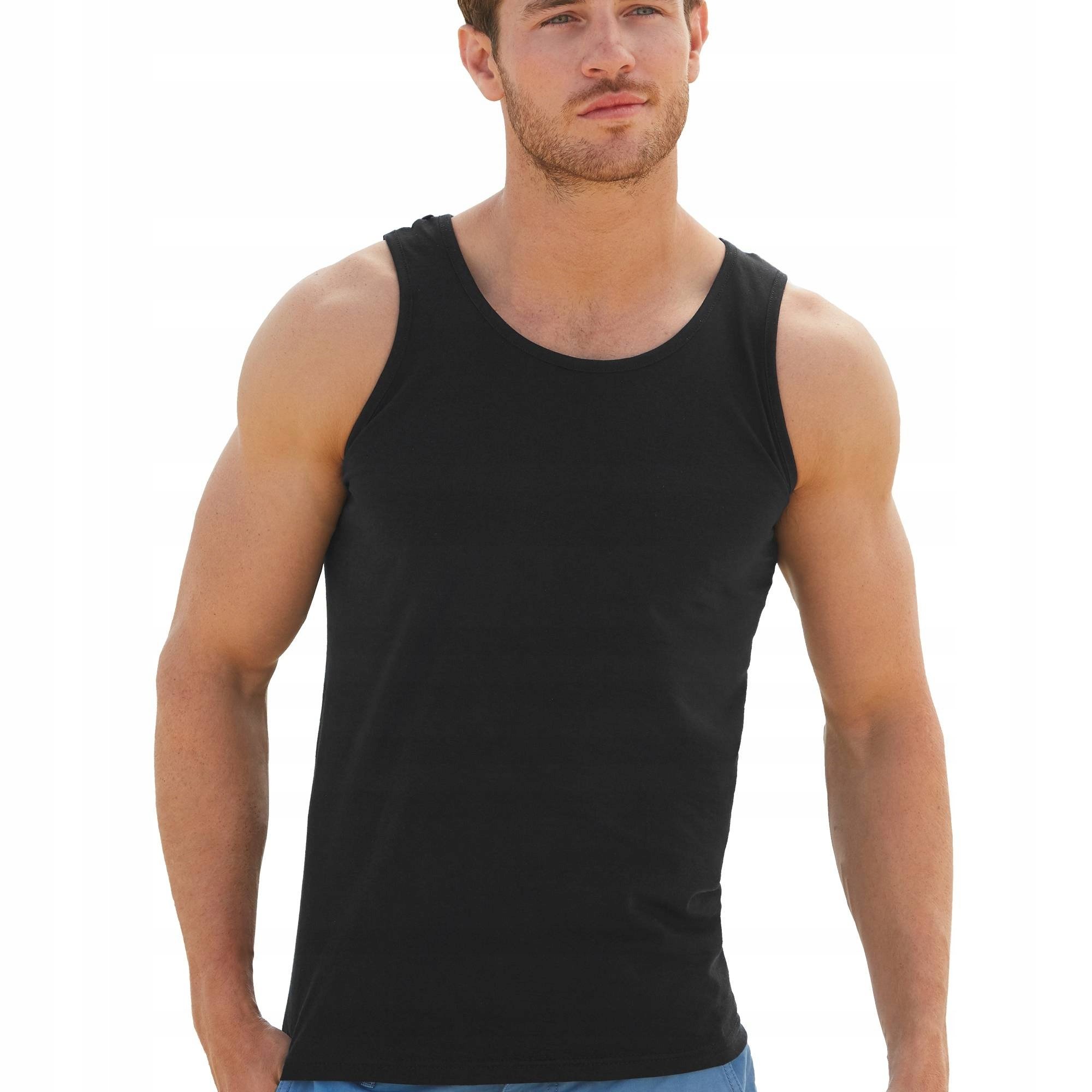 Fruit Of The Loom Koszulka Na Ramiączkach Black XL