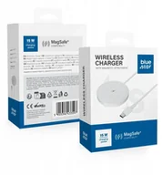 Ładowarki do telefonów - Ładowarka bezprzewodowa BLUE STAR Charing Pad 15w kompatybilna z MagSafe biała - miniaturka - grafika 1