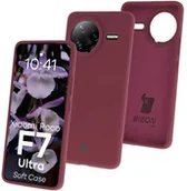 Etui i futerały do telefonów - Bizon Silikonowe etui Soft Case do Xiaomi POCO F7 Ultra, ciemnofioletowe - miniaturka - grafika 1