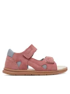 Buty dla dziewczynek - Lasocki Kids Sandały LINEA CI12-LINEA-02(III)DZ Różowy - miniaturka - grafika 1