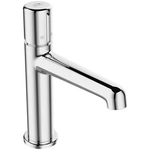 Laveo Pretto bateria umywalkowa stojąca z korkiem chrom BAO 022D BAO 022D - Baterie umywalkowe - miniaturka - grafika 1