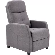 Fotele - Rozkładany Fotel Wypoczynkowy Amares Popielaty w Stylu Felipe i-meble.eu - miniaturka - grafika 1