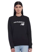 Koszulki i topy damskie - New Balance Top z okrągłym dekoltem NB Classic Core Fleece, Kobiety - miniaturka - grafika 1
