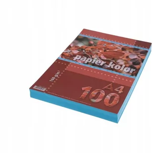 KRESKA L Papier xero A4 160g niebieski 100ark - Papier do drukarek - miniaturka - grafika 1