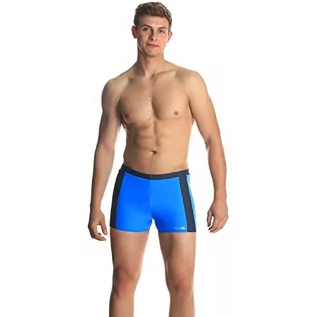 Kąpielówki męskie - Aqua Speed Męskie szorty kąpielowe Jason Mens Aquashorts szary Grey/Black/Red xxl - grafika 1
