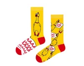 Skarpetki męskie - Gumowy kurczak - Skarpetki nie do pary - miniaturka - grafika 1