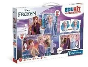 Puzzle - Puzzle 48 + 36 + Memo + 6 klocków Edukit Frozen - miniaturka - grafika 1