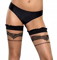 Majtki damskie - RÓŻA Mimi klasyczne Figi damskie CZARNE r. S - miniaturka - grafika 1