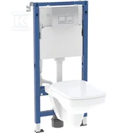 Stelaże i zestawy podtynkowe do WC - Zestaw stelażowy Duofix Basic Delta35 Selnova Square - miniaturka - grafika 1