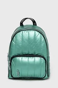 Plecaki - Nobo plecak damski kolor turkusowy mały gładki - miniaturka - grafika 1