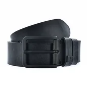 Paski - Czarny Skórzany Pasek Męski Big Star - miniaturka - grafika 1