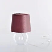 Lampy stojące - PICO LAMPKA NOCNA 1 PŁ RÓŻ - miniaturka - grafika 1