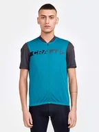 Koszulki sportowe męskie - Craft Koszulka kolarska "Core Endur" w kolorze niebieskim - miniaturka - grafika 1