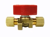 Akcesoria do przyczep i kamperów - Zawór Gazowy Do Rurki Fi 8 Szybkozamykający Rvs8 / Gok - miniaturka - grafika 1