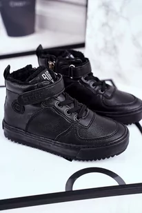 Dziecięce Ocieplane Sportowe Buty Big Star GG374040 Czarne-28 - Moda i Uroda OUTLET - miniaturka - grafika 1