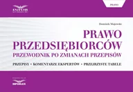 Prawo - Prawo Przesiębiorców Przewodnik po zmianach przepisów Majewski Dominik - miniaturka - grafika 1