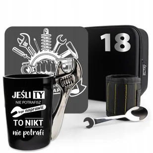 Zestaw Prezentowy dla Złotej Rączki - 18 urodziny - prezent na osiemnastkę - Księgarnia OUTLET - miniaturka - grafika 1