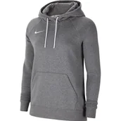 Bluzy damskie - Nike, Bluza damska, Park 20 Fleece Hoodie Women CW6957 071, szary, rozmiar M - miniaturka - grafika 1