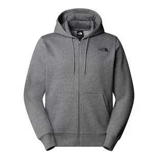 Bluza The North Face Simple Dome Full Zip 0A89FDDYY1 - szara - Bluzy męskie - miniaturka - grafika 1