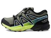 Buty dla chłopców - Salomon Dziecięce buty Speedcross Climasalomon Waterproof Hiking Shoe, Deep Lichen Green, 32 EU - miniaturka - grafika 1