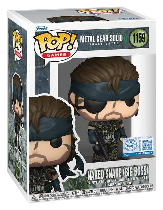 funko pop! metal gear figurka metal gear solid 3- big boss