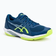 Buty sportowe męskie - Buty do tenisa męskie ASICS Solution Swift FF 2 mako blue/safety yellow WYSYŁKA W 24H 30 DNI NA ZWROT - miniaturka - grafika 1