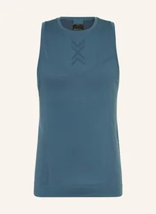 X-Bionic Top Do Biegania Xceed blau - Koszulki i topy damskie - miniaturka - grafika 1