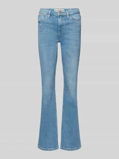 Jeansy rozkloszowane z 5 kieszeniami - Spodnie damskie Jeansy rozkloszowane z 5 kieszeniami - Spodnie damskie - miniaturka - grafika 1