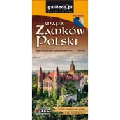 Atlasy i mapy - Plan Mapa Zamków Polski 1:900 000 w.2022 - praca zbiorowa - miniaturka - grafika 1
