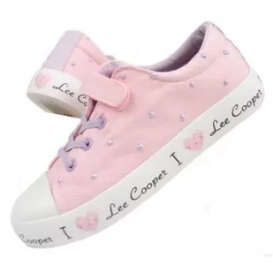 Buty Lee Cooper Jr LCW-24-02-2160K różowe - Buty dla dziewczynek - miniaturka - grafika 1