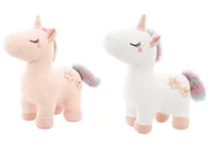 Maskotki i pluszaki - MASKOTKA  JEDNOROŻEC Pluszowy Konik UNICORN Przytulanka Koń PLUSZAK 30 cm MIX - miniaturka - grafika 1