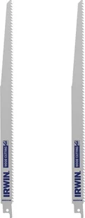 Irwin BRZESZCZOT DO PIŁY SZABLASTEJ HCS 305mm do drewna i tworzyw sztucznych, zęby szybkotnące /2szt - Brzeszczoty - miniaturka - grafika 1