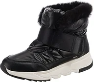 Moda i Uroda OUTLET - Geox Damskie buty D FALENA B ABX Ankle Boot, czarne, rozmiar 38 UE - miniaturka - grafika 1