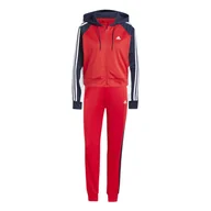 Spodnie damskie - Damski Dres ADIDAS W BOLDBLOCK TS IX9270 – Czerwony - miniaturka - grafika 1