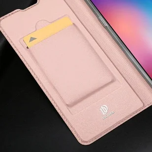 Dux Ducis Skin Pro kabura etui pokrowiec z klapką Xiaomi Mi 9 różowy - Etui i futerały do telefonów - miniaturka - grafika 13