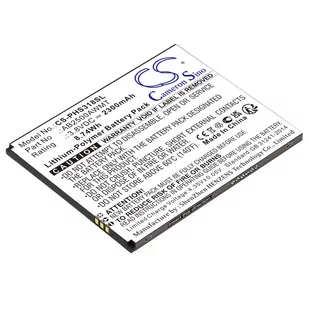 Philips Xenium S318 / AB2500AWMT 2300mAh 8.74Wh Li-Polymer 3.8V (Cameron Sino) - Baterie do telefonów - miniaturka - grafika 1