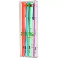 Długopisy - Happy Color Happy Color Długopis żelowy Feelingi Cats 4szt HAPPY COLOR 360387 - miniaturka - grafika 1