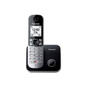 Telefony stacjonarne - Telefon Stacjonarny Panasonic Corp. KX-TG6851 1,8" LCD - Srebrzysty - miniaturka - grafika 1