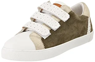 LES TROPEZIENNES PAR M. BELARBI SUZAK, Botki damskie, Khaki/Złoty, 36 EU - Botki damskie - miniaturka - grafika 1