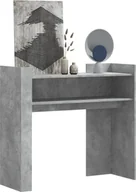 Konsole i sekretarzyki - vidaXL vidaXL Stolik konsolowy, szarość betonu, 100x35x90 cm - miniaturka - grafika 1