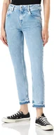 Spodnie damskie - Fioletowe jeansy damskie Pepe Jeans - miniaturka - grafika 1