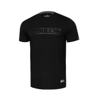 Koszulki sportowe męskie - Pitbull T-shirt All Black Camo Hilltop Black - miniaturka - grafika 1