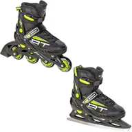 Łyżwy - Rolki Łyżwy 2w1 RAVEN Profession Black/Lime 28-32 - miniaturka - grafika 1